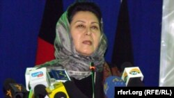 حسن بانو غضنفر وزیر امور زنان افغانستان