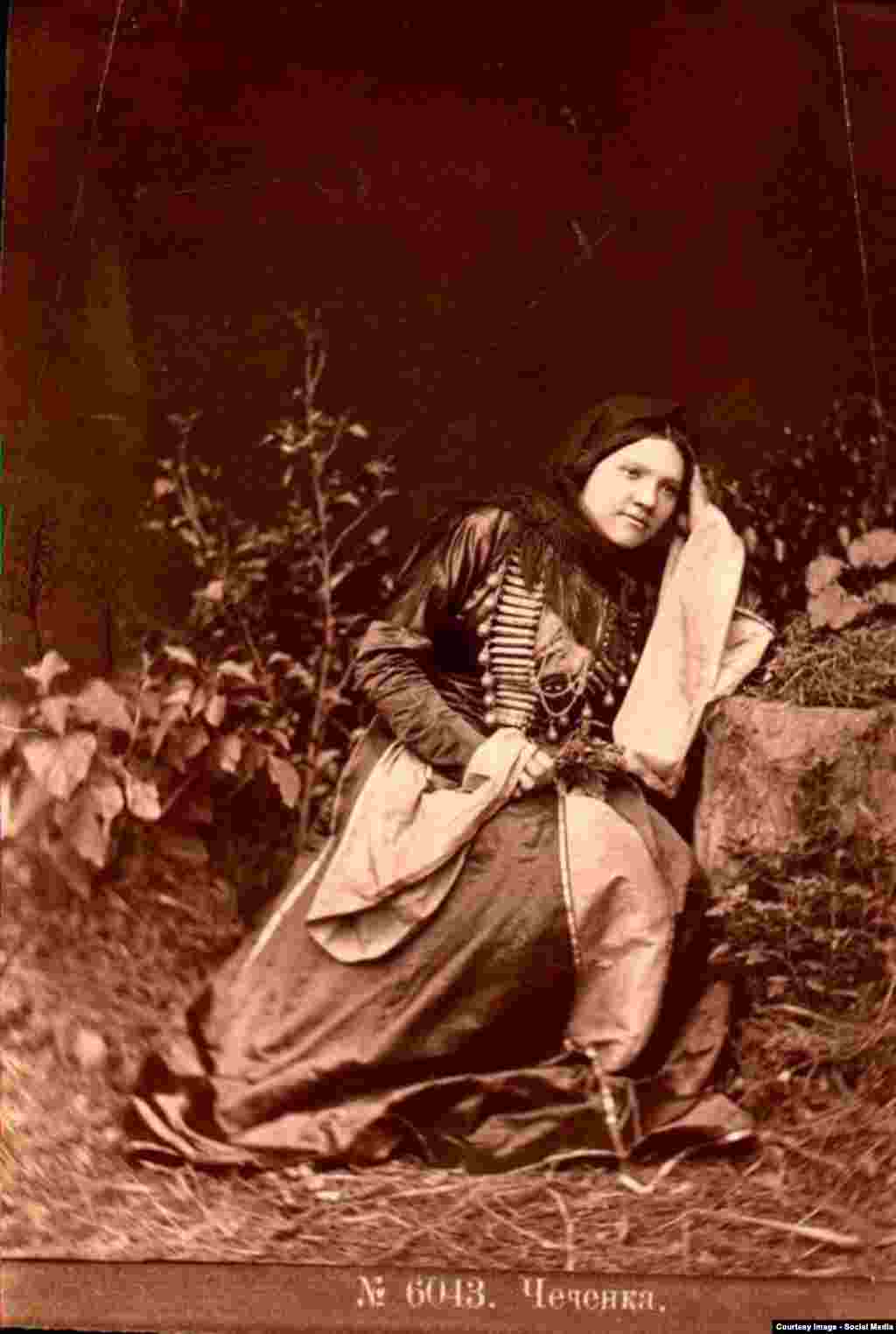 Чеченка, дочь Генжуева из Воздвиженска. Фотография Д. Ермакова.
