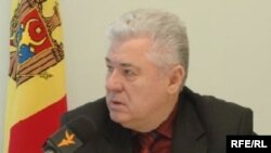 Vladimir Voronin în cursul unui interviu cu Europa Liberă