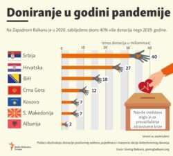 Infographic: Donation in the year of the pandemic