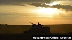 Тренування Донецького прикордонного загону Держприкордонслужби України на узбережжі Азовського моря