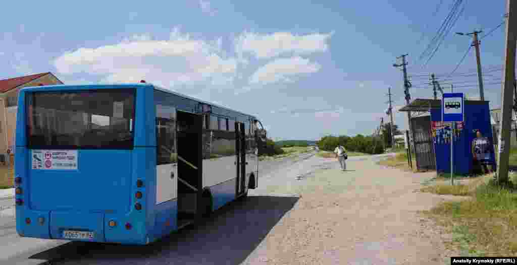 Маршрутный автобус из Строгоновки до Симферополя ходит с интервалом полчаса