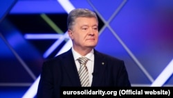 Petro Poroshenko, fifth president of Ukraine and leader of the European Solidarity party (file photo)