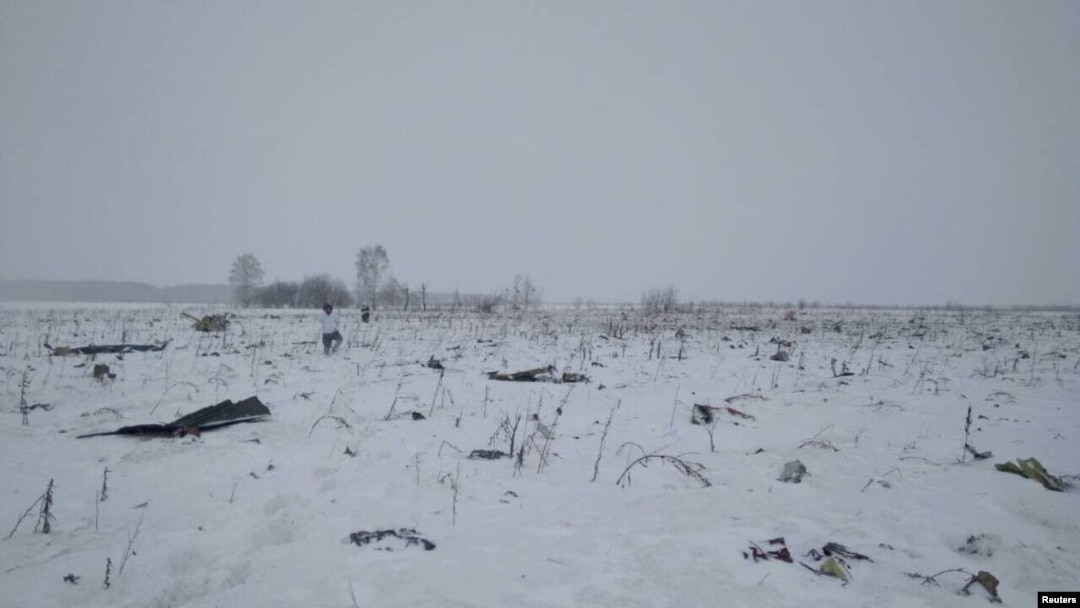 На месте катастрофы