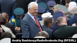 Леонид Кравчук. Празднование Дня победы на Майдане Независимости в Киеве, 9 мая 2012 года