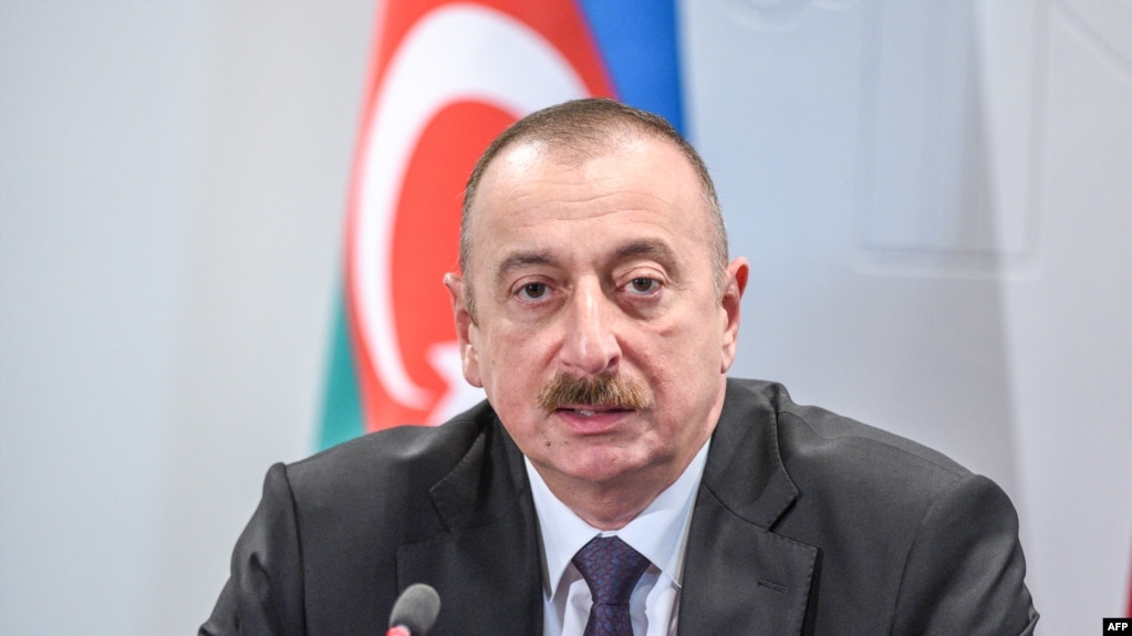 Azerbaijani President Ilham Aliyev (file photo)