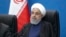Iranian President Hassan Rohani attends a meeting in the southwestern city of Ahvaz while touring Khuzestan Province on March 29