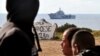 Իտալիա - Թունիսցի ներգաղթյալները Լամպեդուզա կղզու նավահանգստում, արխիվ
