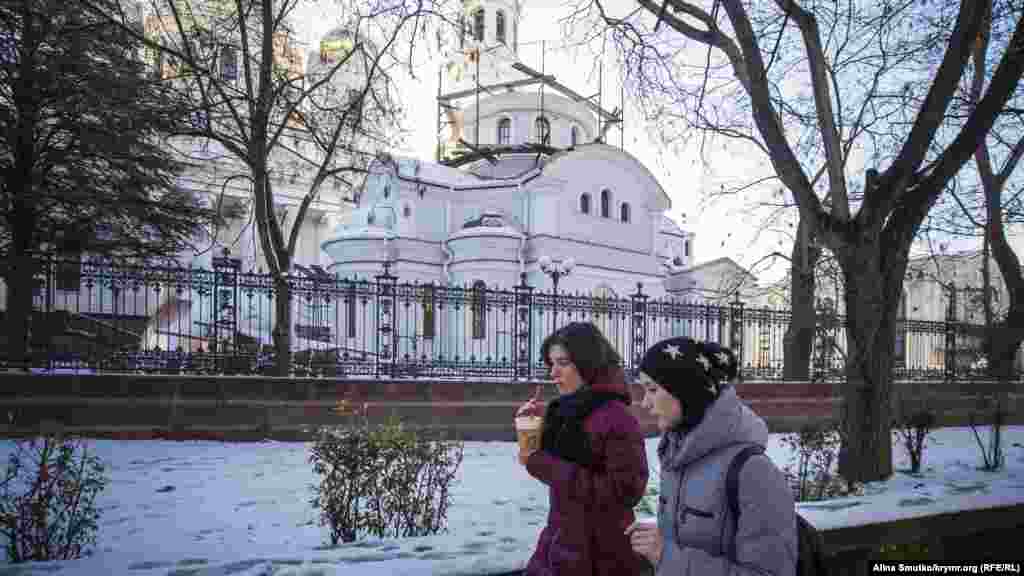 Строительство новой части Александро-Невского собора&nbsp;