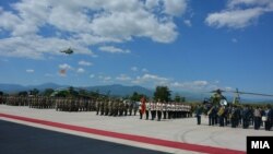 Празднование Дня ВВС Македонии. 9 июня 2017 года.