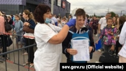 Севастопольських дітей під час пандемії коронавірусу відправляють на оздоровлення в дитячий табір «Гірський», 17 липня 2020 року