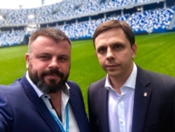 Сергей Лежнев и губернатор Орловской области Андрей Клычков