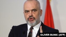Albanian Prime Minister Edi Rama has says Albania will not change its position on giving shelter to members of an Iranian opposition group. 