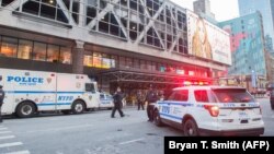 محل انفجار در مترو خیابان چهل‌ودوم نیویورک