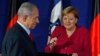 Kancelarja gjermane, Angela Merkel dhe kryeministri izraelit, Benjamin Netanyahu.
