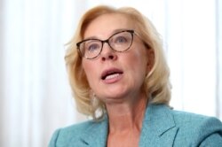 Avokatja e Popullit në Ukrainë, Lyudmyla Denisova.