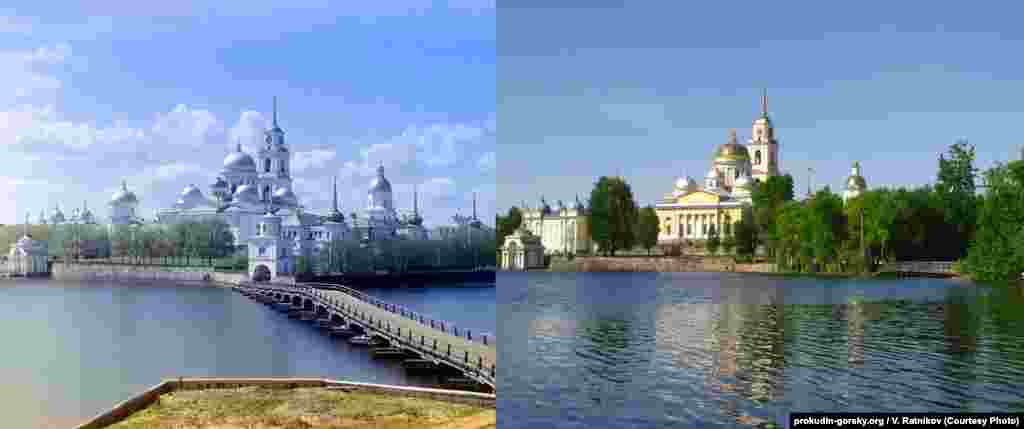 Another view of Nilov Monastery. 1910/2010