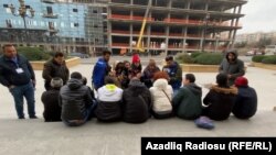 MSK önündə aksiya. 20 fevral 2020