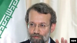 علی لاریجانی گفت که ایران قصد خروج از «ان پی تی» را ندارد.