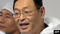 Бывший директор АЭС "Фукусима" Масао Йошида в ноябре 2011 года. 