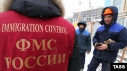Рейд Федеральной миграционной службы РФ, Москва, 17 января 2013 года.