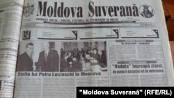 Întrevedere Elţin-Luchinschi, "Moldova Suverană", 27 februarie 1997