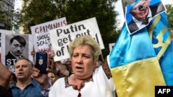 Українські організації у США неодноразово проводили антивоєнні демонстрації 