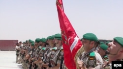 Spanish soldiers with the NATO-led force in Herat