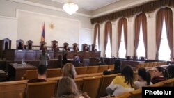 Armenia -- A Constitutional Court hearing in Yerevan, February 11, 2020.