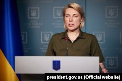 Міністр із питань реінтеграції тимчасово окупованих територій України Ірина Верещук