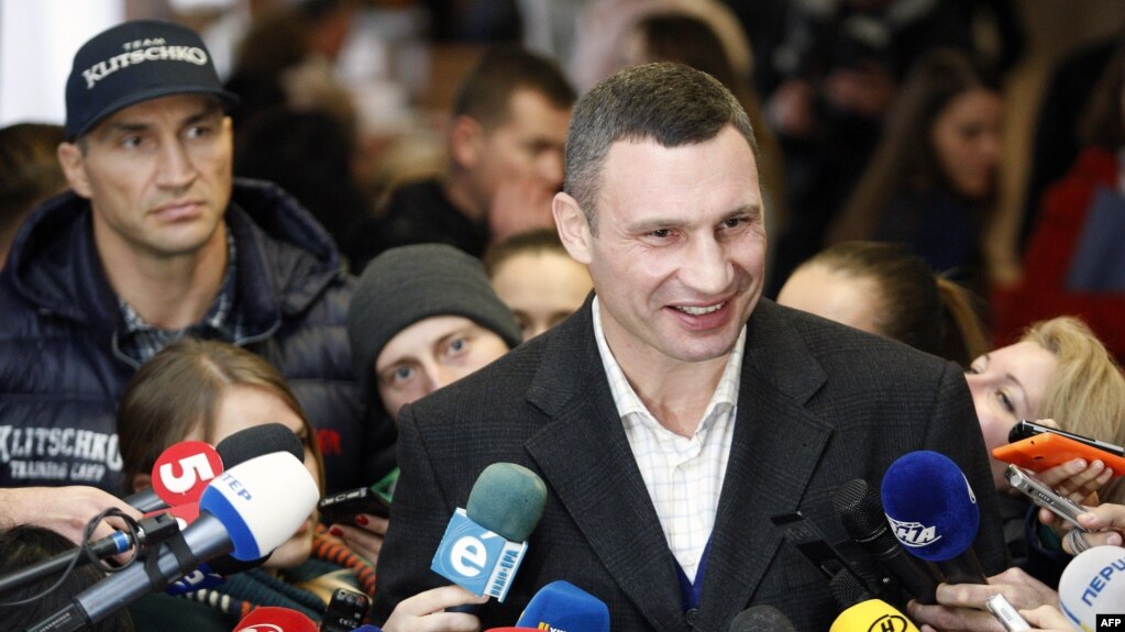 Znalezione obrazy dla zapytania mayor of kiev vitali klitschko