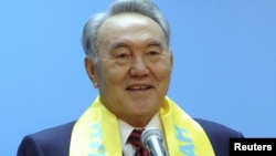 Kazakh President Nursultan Nazarbaev