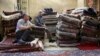 A carpet shop in Tehran's old, main bazaar, Iran. File photo