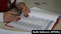Provjeravanje biračkih spiskova na lokalnim izborima 2016. godine