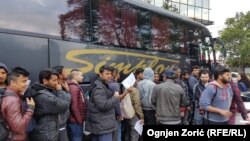 Relokacija migranata iz centra Beograda (maj 2017)