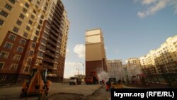 Будівництво мікрорайону «Жигулина роща» в Сімферополі триває, фото: березень 2019 року