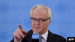 Посол России при ООН Виталий Чуркин. 