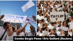 Demonstranti u Madridu i Barseloni na ulicama pozivaju na dijalog