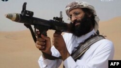 The report says the deaths of Al-Qaeda leader Osama bin Laden, operational commander Atiya Abdul Rahman, and Anwar al-Awlaki (above), chief of external relations in the Arabian Peninsula, were major blows to the terrorist organization.