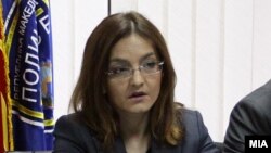 министерката за внатрешни работи Гордана Јанкулоска