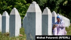 Detalj iz Potočara kod Srebrenice