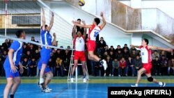 Кыргызстандык волейболчулар. 