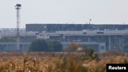 Донецк аэропорти биноси, 2014 йил 1 сентябрь.