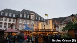 Piața centrală din Heidelberg