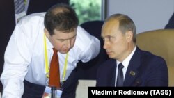 Андрей Илларионов и Владимир Путин, архив