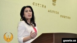 Заррина Абдуллаева – президент Федерации гимнастики Узбекистана. Фото: НОК.