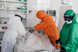 Коронавирус жұққан науқастарды емдейтін ауруханалардың бірі. Көрнекі сурет.