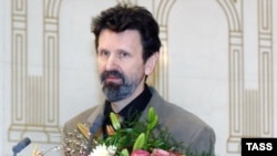 Александр Петров на церемонии вручения премии высших достижений литературы и искусства «Триумф»