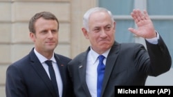 تماس تلفنی رهبران فرانسه و اسرائیل، ساعاتی پس از گفت‌وگوی تلفنی امانوئل مکرون با دونالد ترامپ صورت گرفته است.