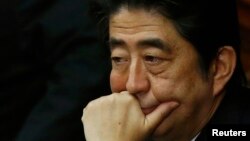 Kryeministri japonez, Shinzo Abe